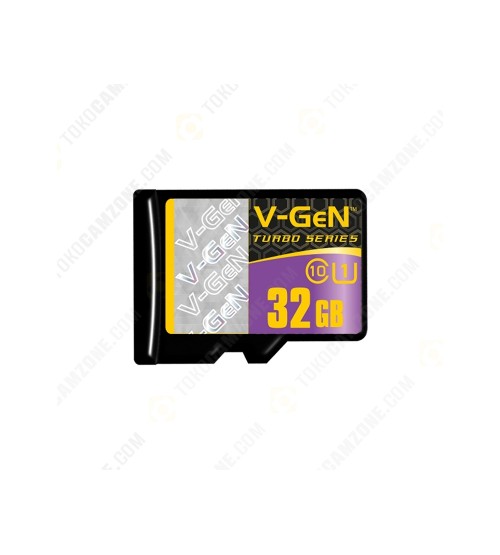 V-GEN Micro SDHC 32GB Turbo Class 10 66 MB/s